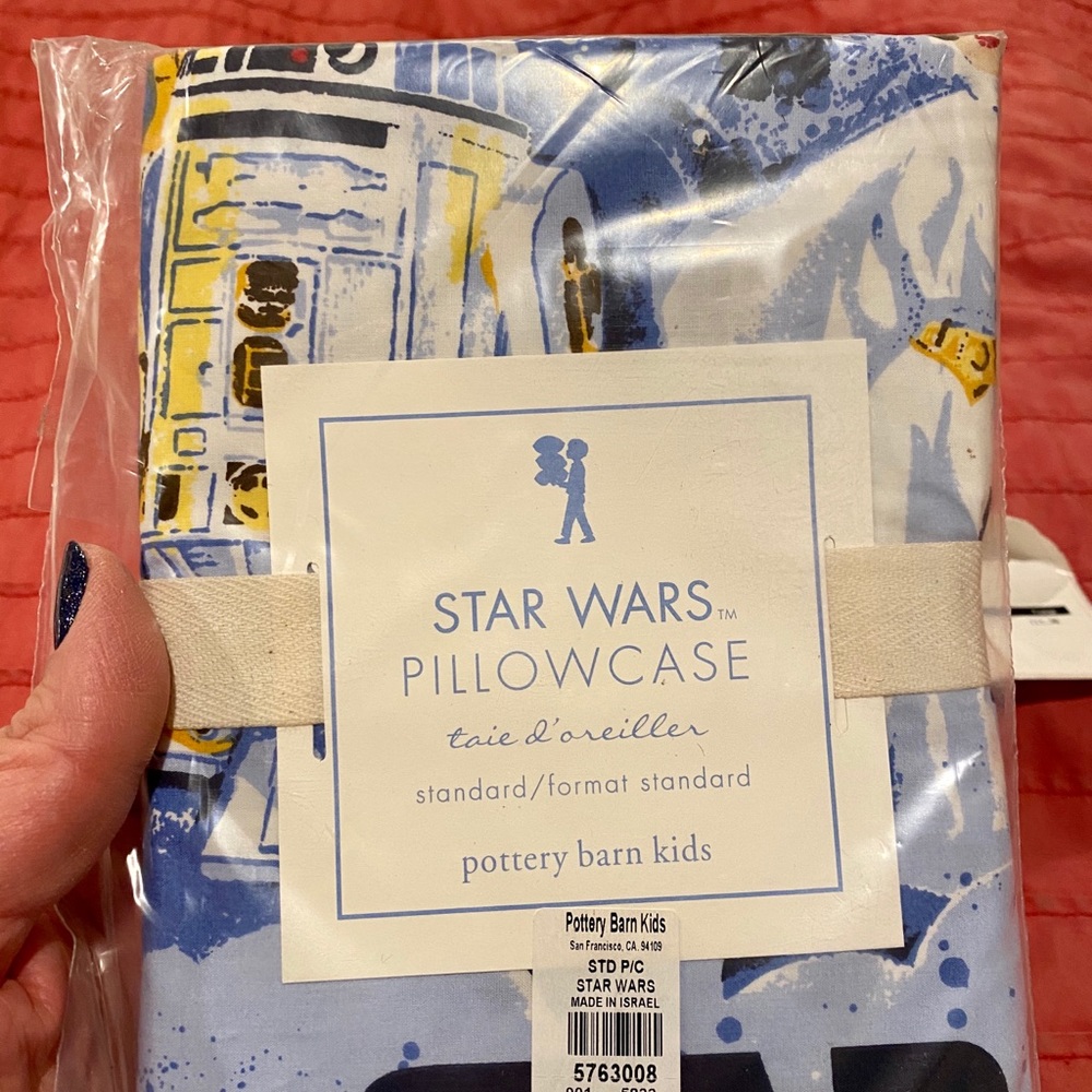 Pottery Barn Kids Empire Strikes Back Pillow Case